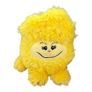 Gigglescape Yellow Monster Plush Target New With Tags Fuzzy Stuffed Toy